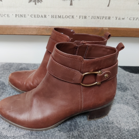 Anne Klein Leather Boots - 7 - Picture 2 of 7